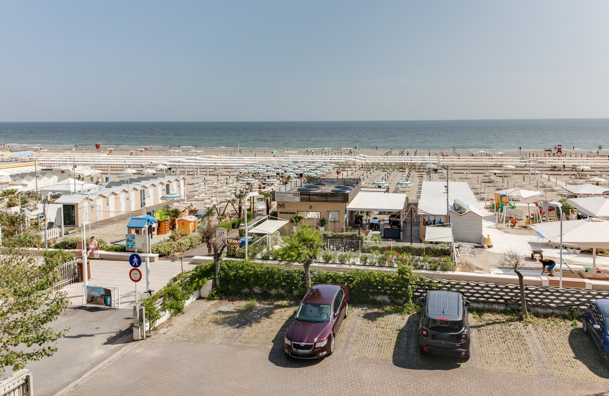 media.hotel con parcheggio privato